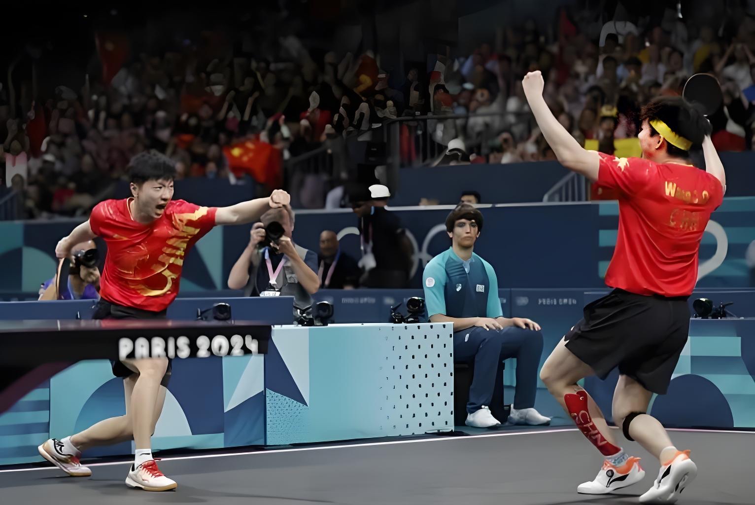 爱游戏tv-中国队逆转奥地利队，马龙高光表现